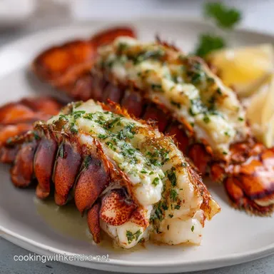 Lobster Tail: Perfect Broiled Recipe in Under 30 Minutes Recipe Card