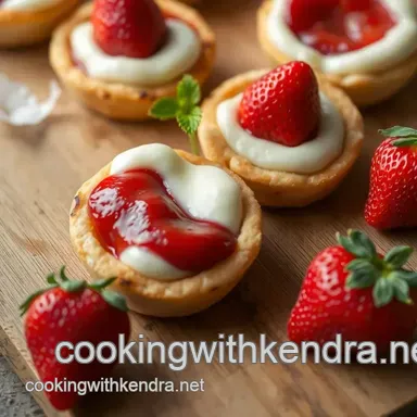 How to Make Broiled Strawberry Brie Bites in 45 Minutes: A Deliciously Sweet-Savory Snack Recipe Card