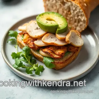 Ultimate Broiled Turkey Avocado Sourdough Sandwich: A Savory Delight Recipe Card