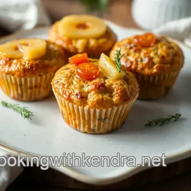 Easy Broiled Turkey Muffins with Pineapple Delight: Your New Favorite Dinner! Recipe Card