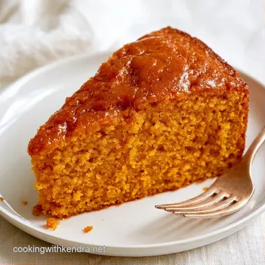 Brown Butter Pumpkin Cake in 50 Minutes Recipe Card