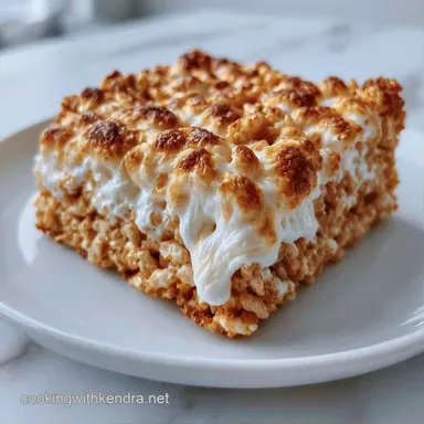 Brown Butter Rice Krispie Squares: Gooey Recipe Card