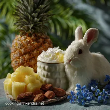 Bunny Colada for a Festive Easter: Tropical Delight Recipe Card