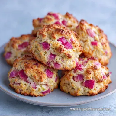Quick 35-Minute Rhubarb Scones Recipe Card
