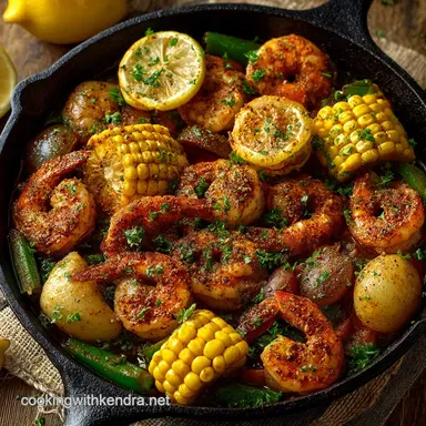 The Ultimate Cajun Shrimp Boil Recipe Perfect for Pub Garden Parties Recipe Card