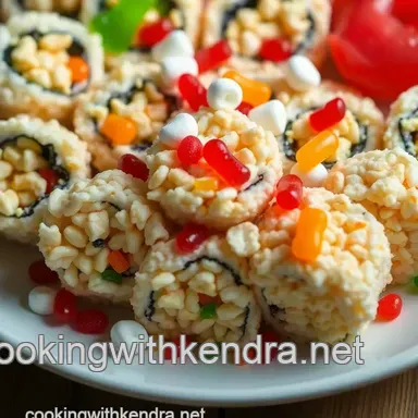 Easy Candy Sushi: Fun Homemade Rolls for Kids & Adults Alike Recipe Card