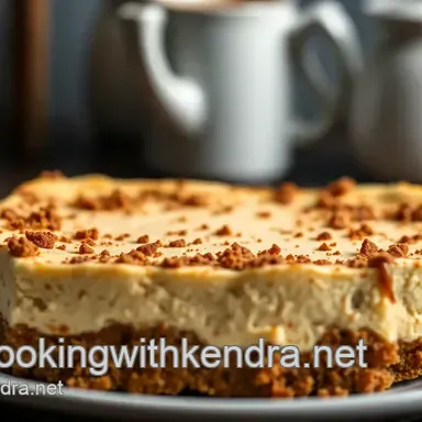 Cappuccino Cheesecake Bars: Coffee Lover' s Dream!