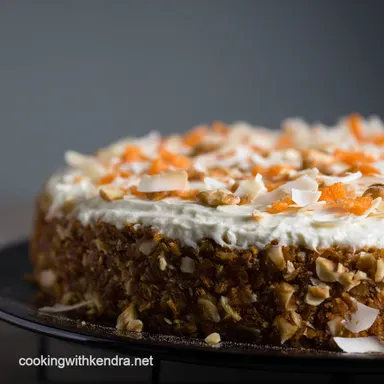Carrot Cake Cheesecake Recipe My Showstopper Bake Recipe Card