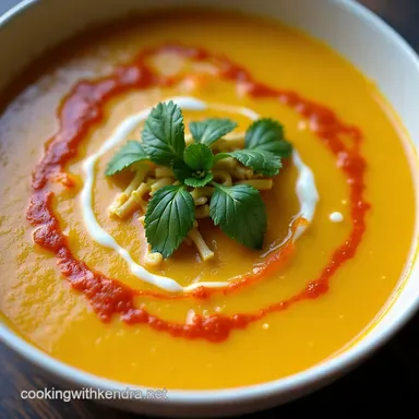 The Ultimate Cheesy Chicken Tortilla Soup with Smoked Paprika Swirl