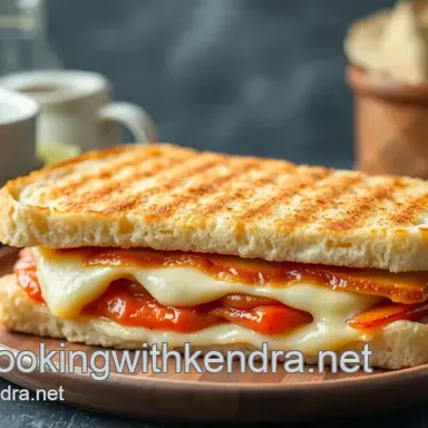 Easy Grilled Three Cheese Panini - Cheesy Goodness: 5 Amazing Ways to Enjoy! Recipe Card