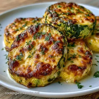 Cheesy Zucchini Squash Bake for 6 Recipe Card
