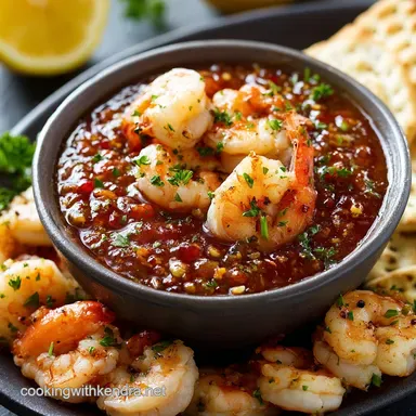 Cocktail Sauce Recipe: Best Homemade Shrimp Dip Easy Zesty Recipe Card