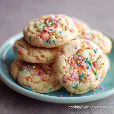 Funfetti Cookies: The Best Soft And Chewy Birthday Recipe Recipe Card