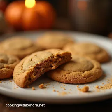 Best Chewy Pumpkin Snickerdoodles Recipe Cozy Fall Cookies Recipe Card