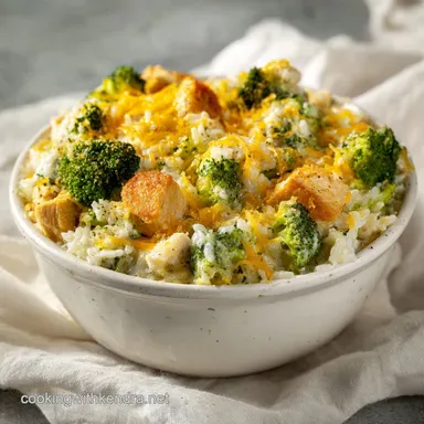 Chicken Broccoli Rice Casserole: Baked in 55 Min