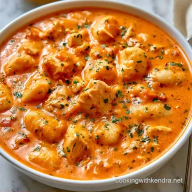 Chicken Gnocchi Tomato Soup: One-Pot