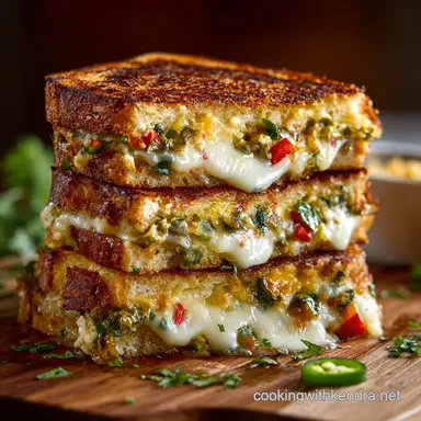 Chile Relleno Grilled Cheese Sandwich: The Ultimate Spicy Remix Recipe Card