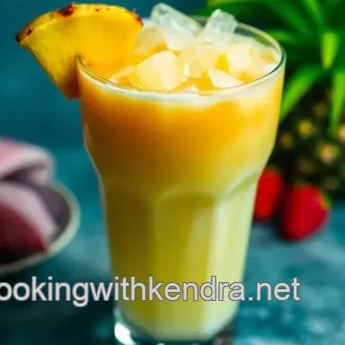 Chillin' Miami Vice Drink: Your Easy Tropical Escape in a Glass Recipe Card