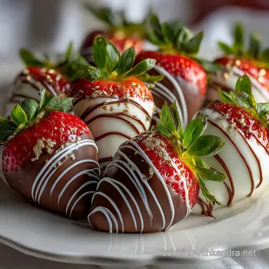 Chocolate Covered Strawberries: Crisp Shatter Recipe Card