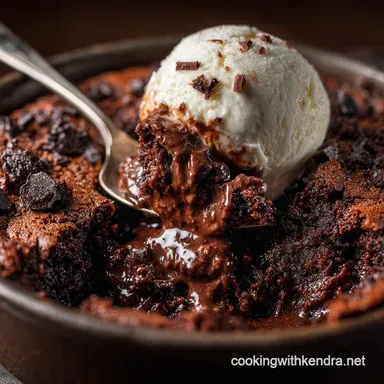 Chocolate Dump Cake: The Indulgent Two-Minute Prep Chocolate Cobbler Recipe Card