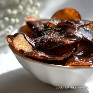 Chocolate Covered Potato Chips in 15 Minutes Recipe Card