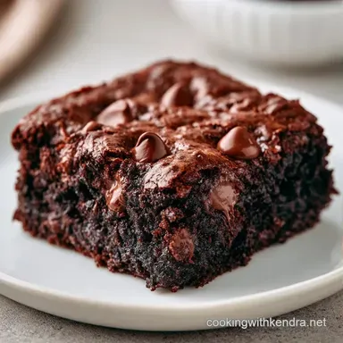 Chocolate Zucchini Brownies in 45 Minutes Recipe Card