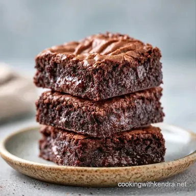 Chocolate Zucchini Brownies in 45 Min Recipe Card