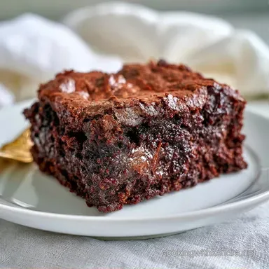 Chocolate Zucchini Brownies: Fudgy Recipe Card