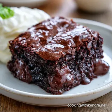 Chocolate Zucchini Brownies in 40 Minutes Recipe Card
