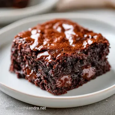 Chocolate Zucchini Brownies in 40 Minutes