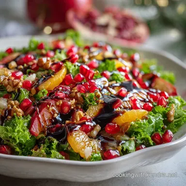 Christmas Salad in 20 Minutes - Elegant Holiday Recipes Recipe Card