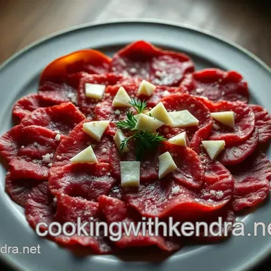 Classic Beef Carpaccio: An Easy Italian Appetizer to Impress