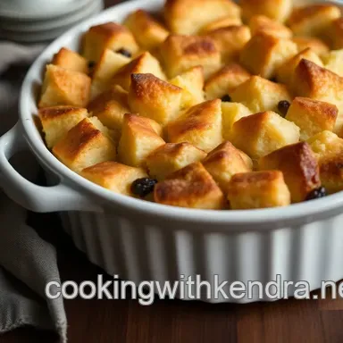 Classic Budín de Pan: A Sweet Bread Pudding Delight Recipe Card