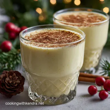 Eggnog: The Best Thick Homemade Eggnog Recipe Recipe Card
