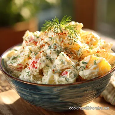 The Proper Picnic Staple Tangy Creamy Country Potato Salad Recipe Recipe Card