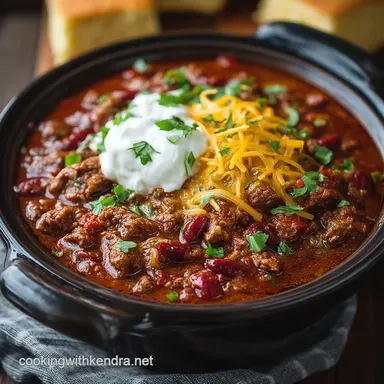 Proper Crock Pot Chili Recipe The Set It and Forget It Cowboy Classic