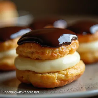 Ultimate Homestyle Eclair Cake Recipe Choux Base Recipe Card