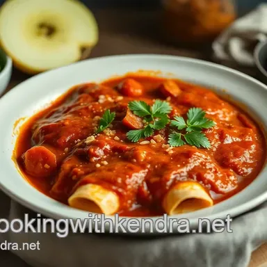 My Grandmother's Enchiladas Rojas: Ultimate Comfort Food Delight!
