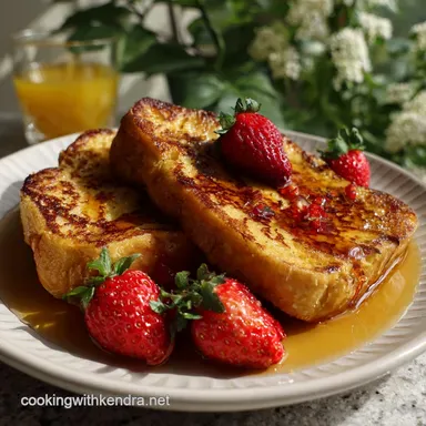 French Toast Ready in 25 Minutes Recipe Card