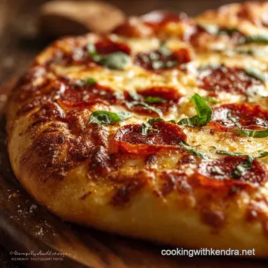 Pizza Dough Recipe Easy: High Hydration for a Puffy Crust Recipe Card