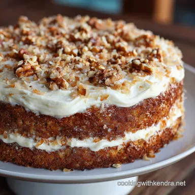 Hummingbird Cake: Ultra-Moist Tropical Delight with Cream Cheese Frosting Recipe Card