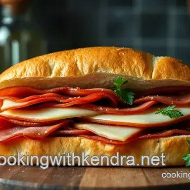 Classic Italian Grinder Sandwich: A Family Favourite Recipe
