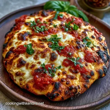 Margherita Flatbread Pizza: 28 Min Recipe Card