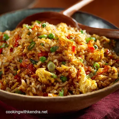 Fried Rice Master the Secret to NonSoggy Restaurant Quality Recipe Card