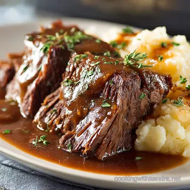 Crock Pot Roast: The Best Slow Cooker Chuck Roast Gravy