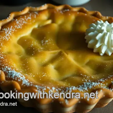 Classic Southern Chess Pie with a Twist: A Family Favorite