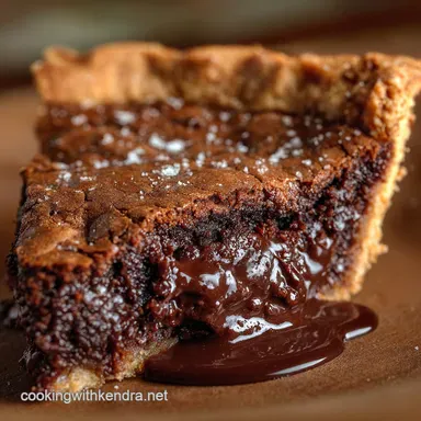 The Dukes Easy Southern Fudge Pie Gooey Fudgy Recipe Card