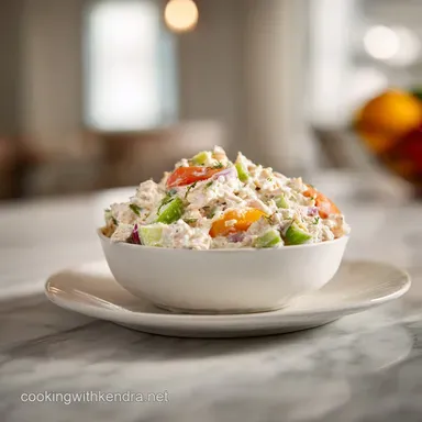 Classic Tuna Salad Recipe with Egg in 10 Minutes