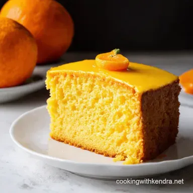 Clementine Tangerine Cake Sunshine in Every Slice Recipe Card