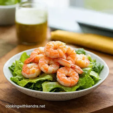 Coastal Classic shrimp salad recipe Seaside Simplicity Recipe Card